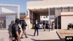 Le centre correctionnel d'Estcourt, où l'ancien président sud-africain Jacob Zuma a commencé à purger sa peine de 15 mois pour outrage à magistrat, le 8 juillet 2021.