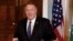 FILE - Secretary of State Mike Pompeo, pictured Aug.15, 2019, at the State Department in Washington, says Judge Andon Mitalov was involved in acts that "severely compromised the independence of democratic institutions in Bulgaria."