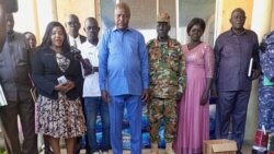 South Sudan official confiscate goods