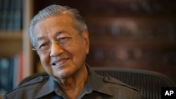 Thủ tướng Malaysia Mahathir Mohamad.