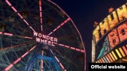 Deno's Wonder Wheel Amusement Park is a main attration at Coney Island.