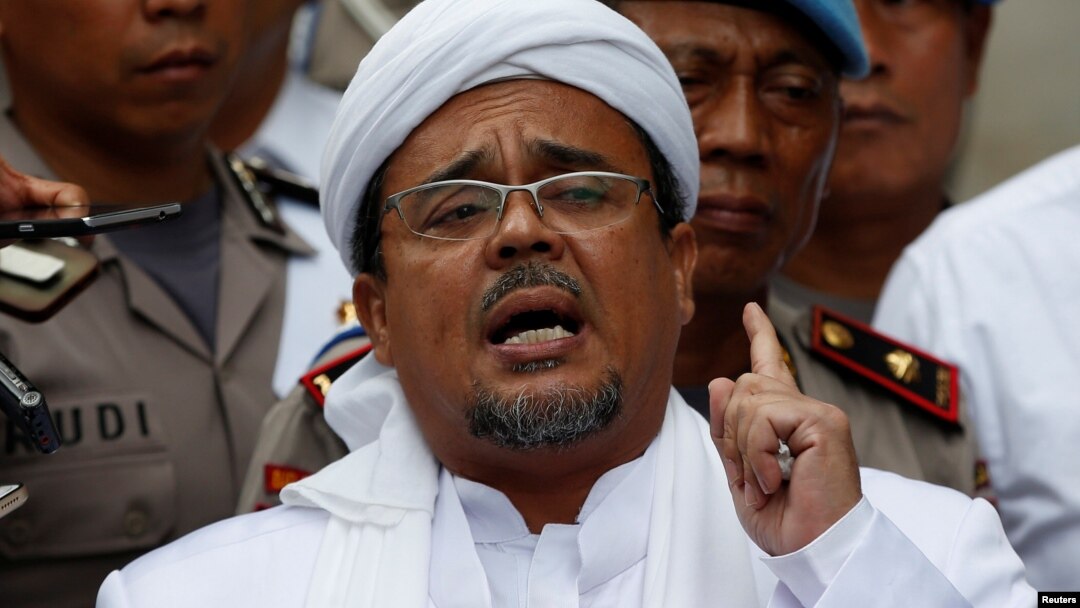 Habib Rizieq atau Muhammad Rizieq Shihab tengah menghadapi kasus hukum di Arab Saudi (foto: ilustrasi). 