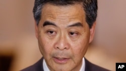 Kepala Eksekutif Hong Kong, Leung Chun-ying (Foto: dok).