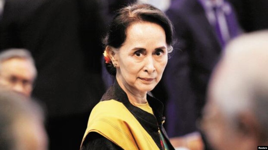 Lãnh đạo đảng cầm quyền Myanmar Aung San Suu Kyi.
