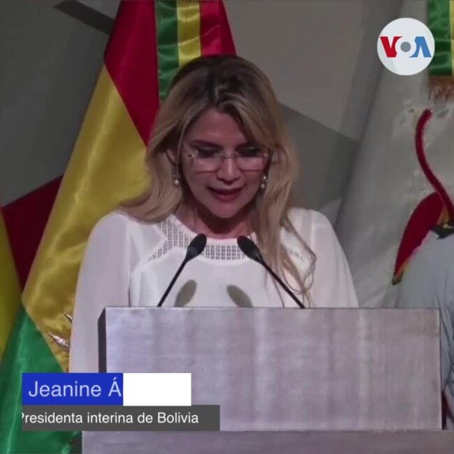 Áñez anuncia el hallazgo de nuevos yacimientos de petróleo y gas en Bolivia