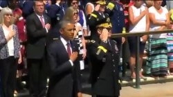 اوباما در مراسم روز یادبود: ۱۰ هزار سرباز آمریکا در افغانستان باقی می مانند