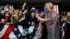 New York Celebrates Clinton, Trump Victories