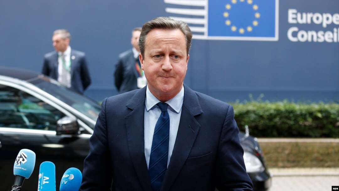David Cameron, Bruxelles, le 28 juin 2016 (EPA/JULIEN WARNAND) 