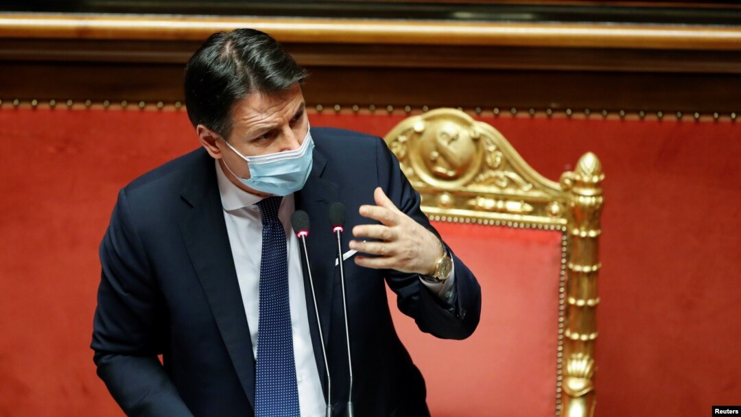 Perdana Menteri Italia Giuseppe Conte mengundurkan diri hari Selasa (26/1) (foto: dok). 