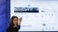 Kristina Behr, partner program manager for AI product design, gives a demonstration of new intelligence search features in Bing at a Microsoft event in San Francisco, California, Dec. 13, 2017.