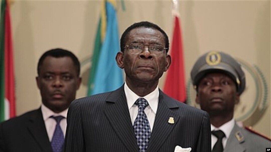 Equatorial Guinea President Teodoro Obiang Nguema. (file photo)