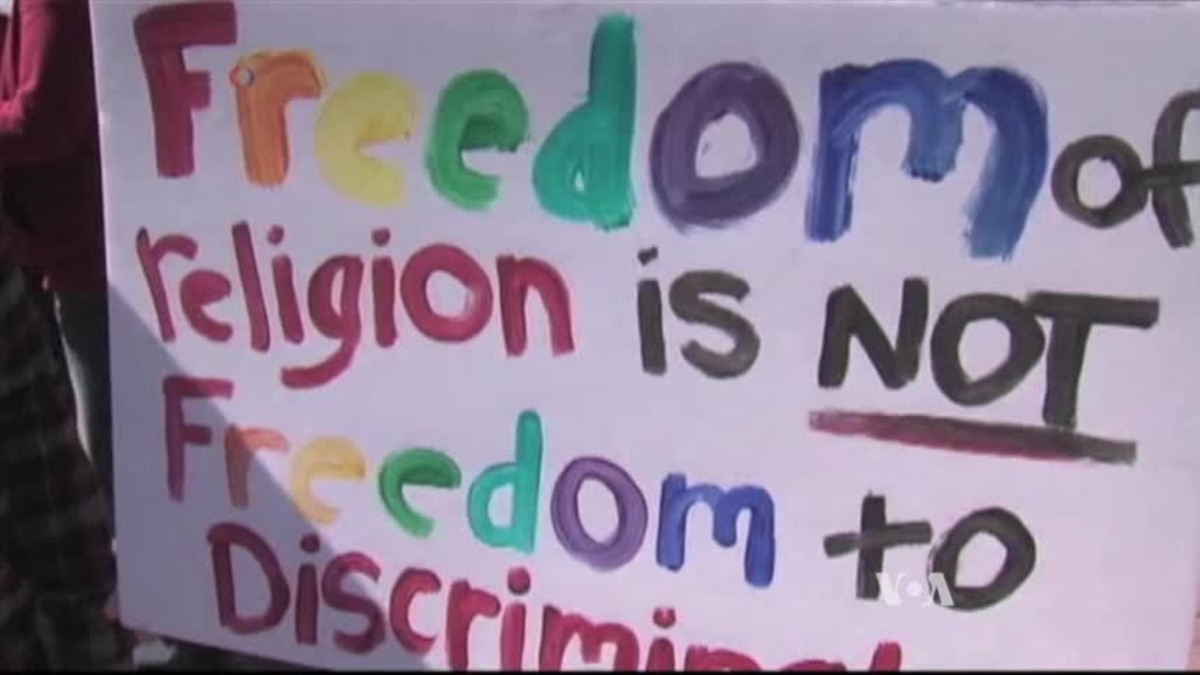 Americans Clash Over Religious Freedom Laws 