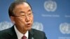 U.N. Secretary General Ban Ki-moon holds a news conference on Syria at the United Nations headquarters on Tuesday, Sept. 3, 2013. 