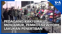 Pedagang Kaki Lima Menjamur, Pemkot New York Lakukan Penertiban
