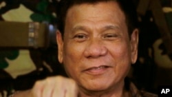 Le président philippin Rodrigo Duterte, le 25 août 2016. (AP/Bullit Marquez)