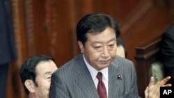 日本前財政大臣野田佳彥星期二獲得國會確認出任日本首相