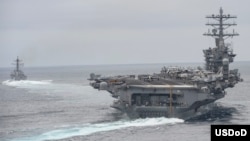 uss nimitz carrier battle group