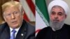 美國總統特朗普和伊朗總統魯哈尼