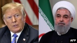 Donald Trump i Hassan Rouhani