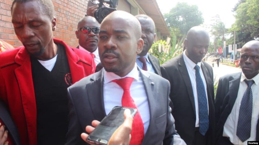 Nelson Chamisa In Marondera Shootings