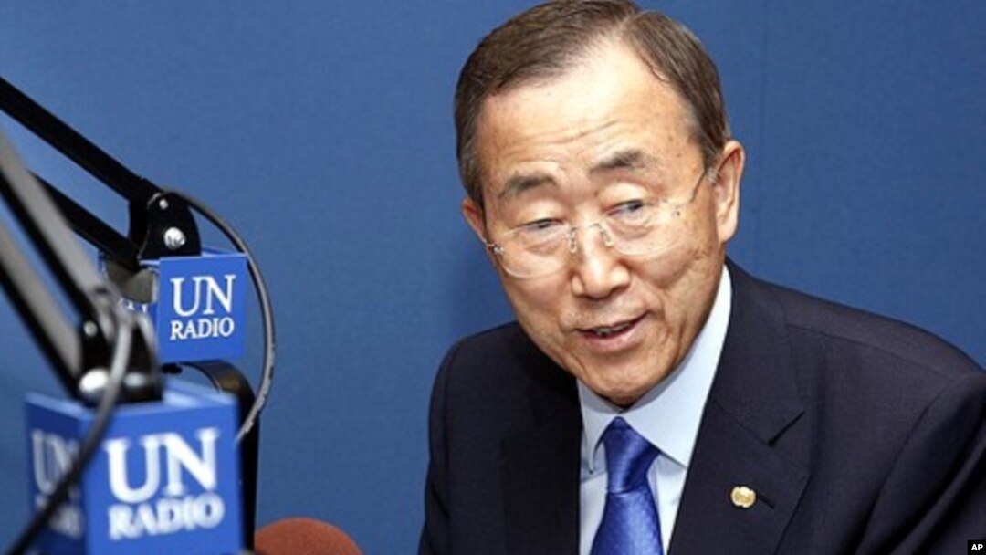 UN Secretary-General Ban Ki-moon (file photo)