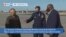 VOA60 America - U.S. Secretary of Defense Lloyd Austin Monday arrives at the Yokota Air Base in Japan