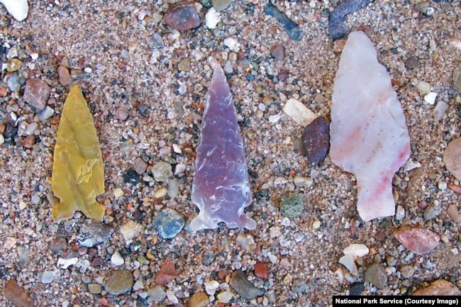 Ancient stone projectile points found at Petrified Forest National Park