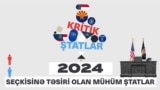 2024-cü il prezident seçkisinin nəticəsini müəyyən edəcək kritik ştatlar