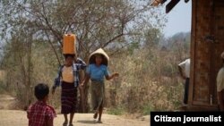Water shortage in Burma