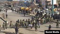 برگزاری تجمع اعتراضی کرمانشاه /آرشیو
دیماه ۹۶