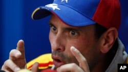 Henrique Capriles, forma parte de una mesa de diálogo entre gobierno de Venezuela y oposición, que busca encontrar una salida a la crisis política que enfrenta el país.