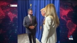 دیدار رئیس جمهوری آمریکا با احمد الشرع در نیویورک