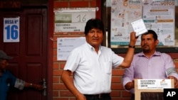 Más de 7 millones de bolivianos están llamados a votar en 12.163 mesas de sufragio.