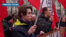 Удальцов, Стрелков и Чаплин провели в Москве антипутинский митинг