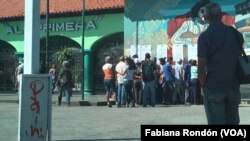 Centro de votación en Caracas, donde emitió su voto el presidente Nicolás Maduro el domingo, 20 de mayo, de 2018.