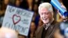 Bill Clinton hace campaña por Hillary e ignora a Trump