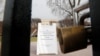 The entrance to the Smithsonian's National Gallery of Art is padlocked as a partial government shutdown continues, in Washington, U.S., Jan. 7, 2019.