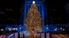 Encienden árbol de Navidad de Rockefeller Center