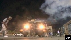 전투가 벌어지고 있는 트리폴리