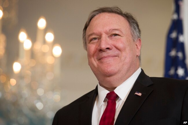 Secretary of State Michael Pompeo at the State Department in Washington, Jan. 30, 2019. The Trump administration is expected to announce as soon as Friday that it is withdrawing from a treaty that has been a centerpiece of superpower arms control since the Cold War.