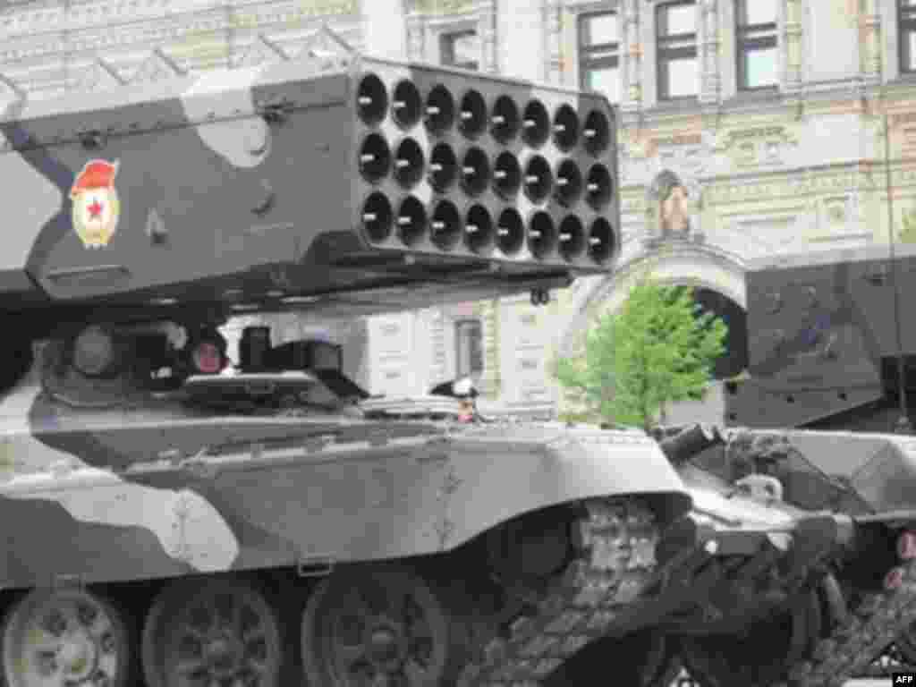 Генеральная репетиция парада Победы в Москве