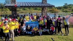 Gowes Bareng Sambil Beramal Diaspora Indonesia di Houston, Texas