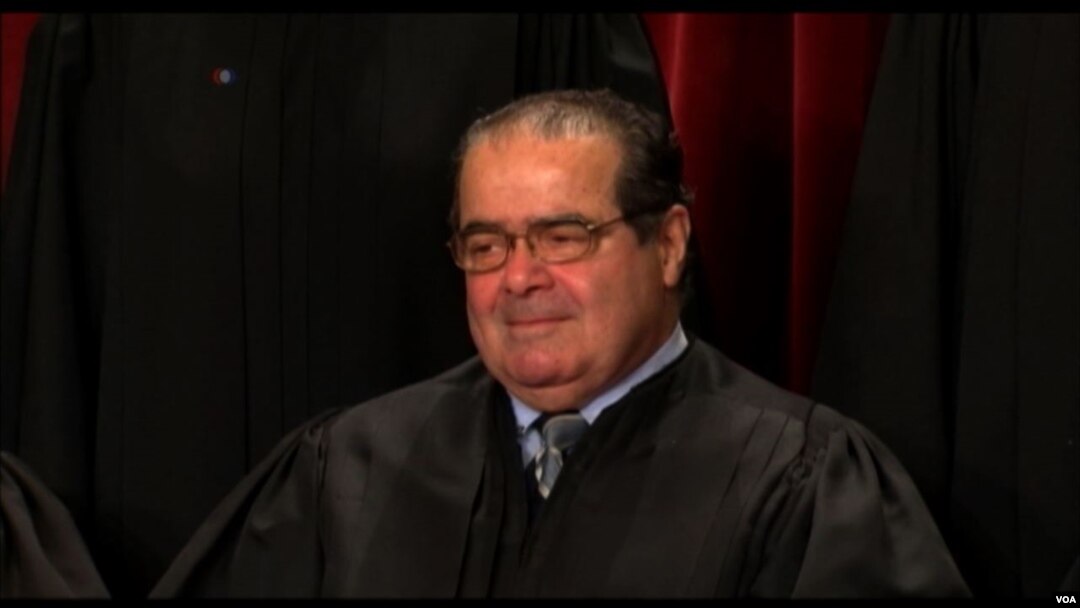 .S. Supreme Court Justice Antonin Scalia