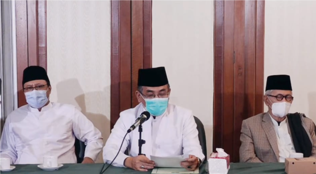 PBNU mengumumkan pengurus lengkap sebagai hasil Muktamar 34 di Lampung dengan akomodasi terhadap tokoh perempuan. (Foto: VOA/Nurhadi)
