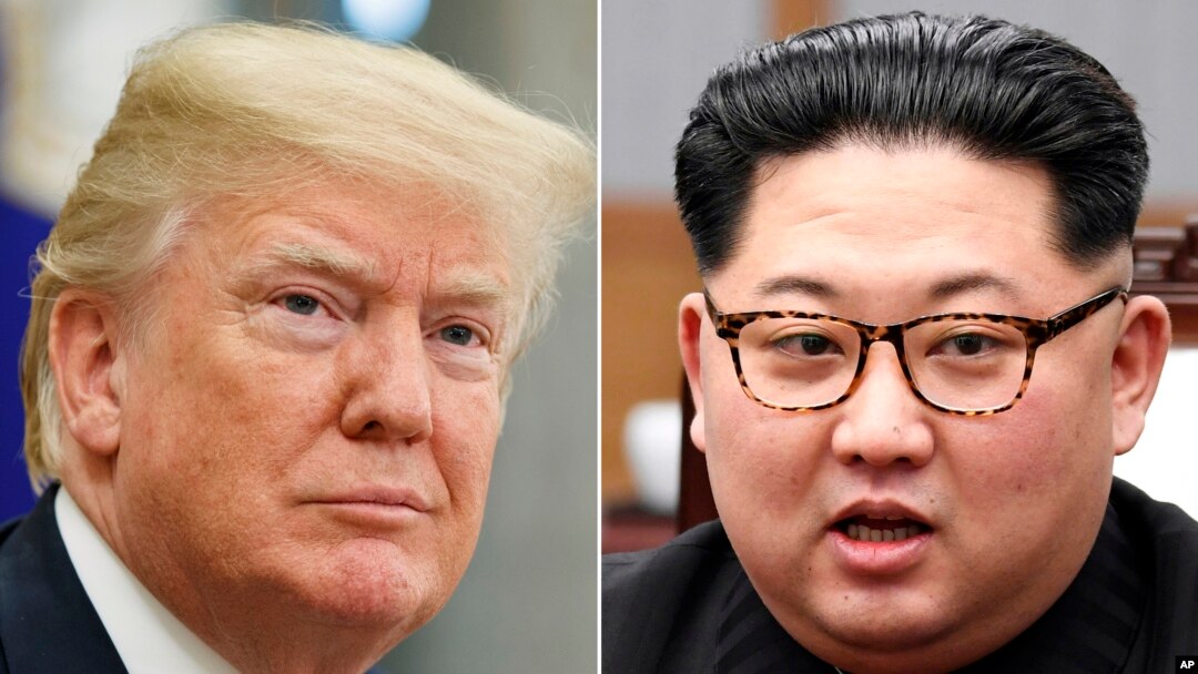 Perezida wa Leta zunze ubumwe z’Amerika, Donald Trump na Kim Jong Un