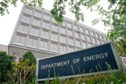 FILE - The Department of Energy is seen in Washington, D.C., May 1, 2015.
