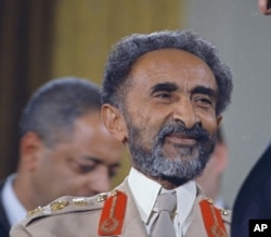 L'empereur éthiopien Haile Selassie à la Maison Blanche, le 13 février 1967.
