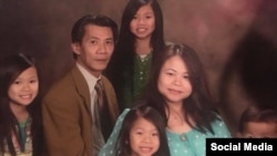 Ông Michael Phương Minh Nguyễn và gia đình. Facebook Find Michael Phuong Minh Nguyen.