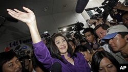 ທ່ານນາງ ຢິ່ງລັກ ຊິນນະວັດ ຜູ້ນໍາພັກເພື່ອໄທ ຜູ້ທີ່ຈະເປັນນາຍົກ ລັດຖະມົນຕີຍິງ ຄົນທໍາອິດຂອງໄທ