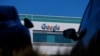 The logo of Google LLC is shown on a building in San Diego, California, Oct.9, 2024.